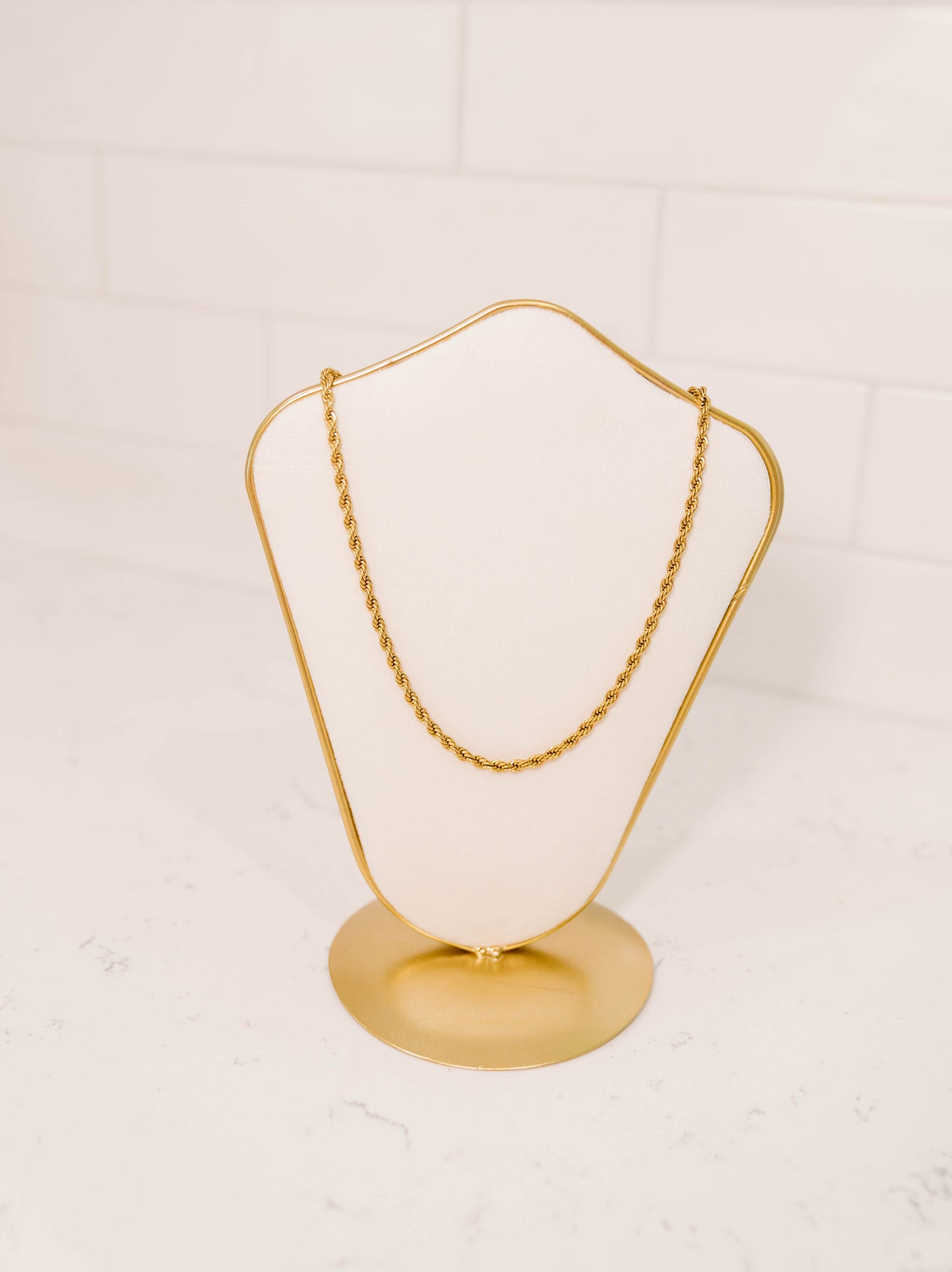 Medium Wheat Chain Necklace