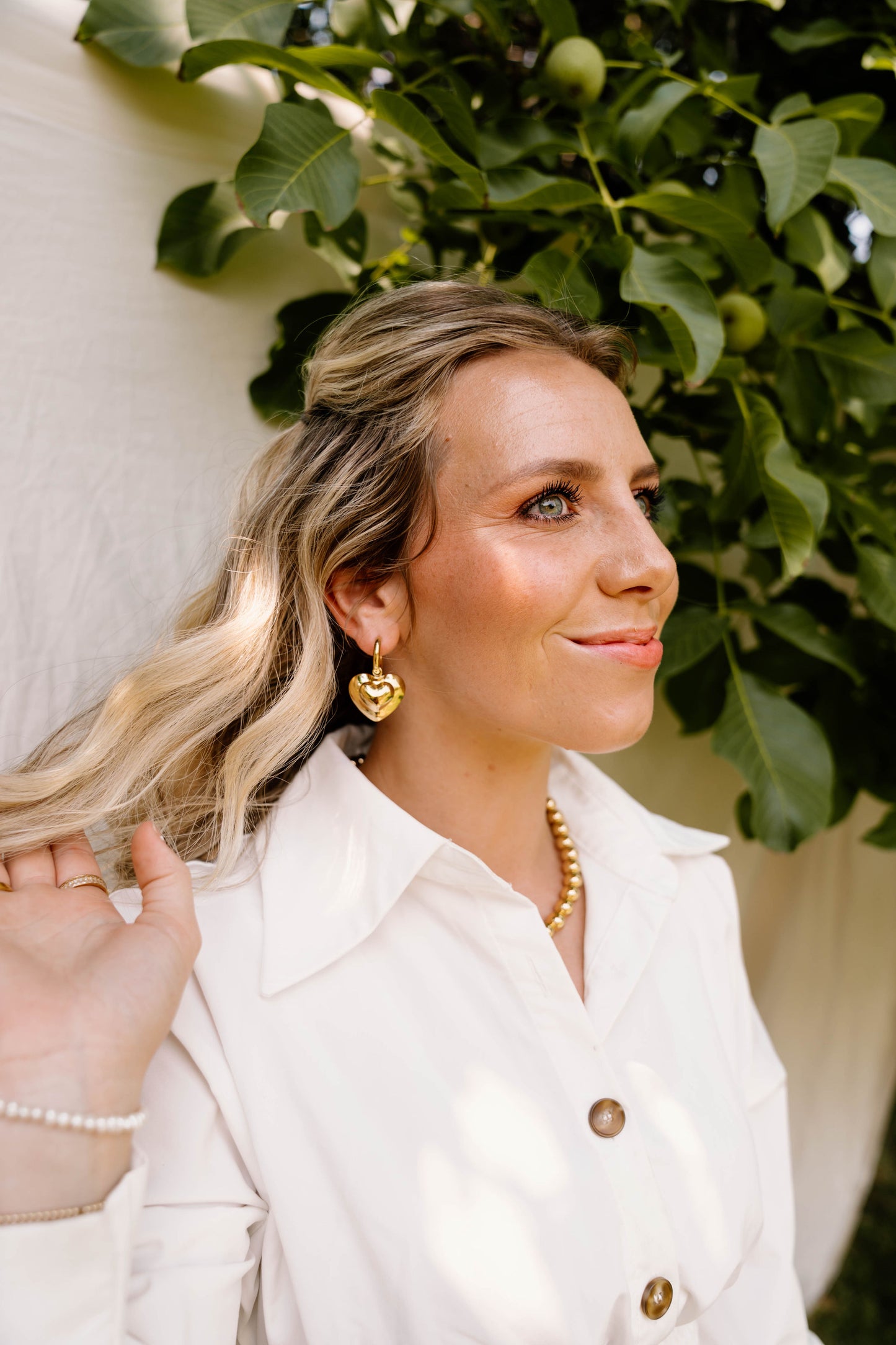 Chunky Heart Earrings