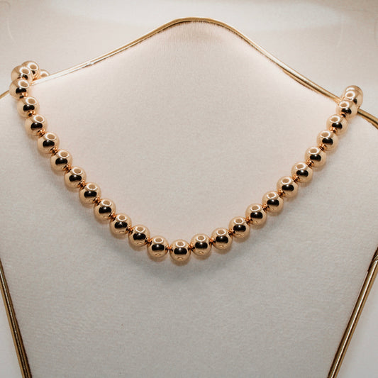 Chunky Smaller Bead Necklace