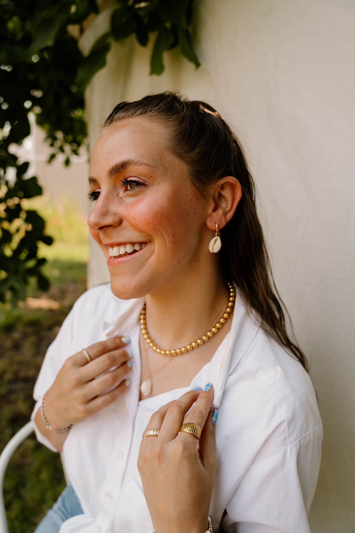 Chunky Smaller Bead Necklace