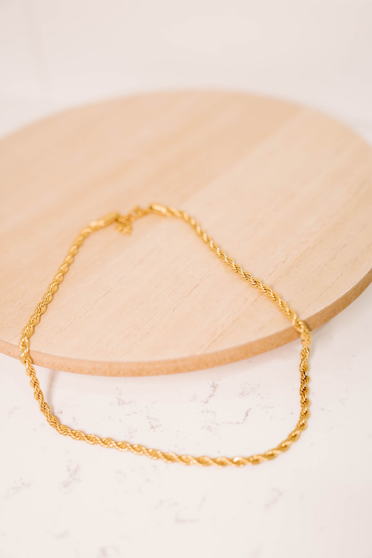 Medium Wheat Chain Necklace