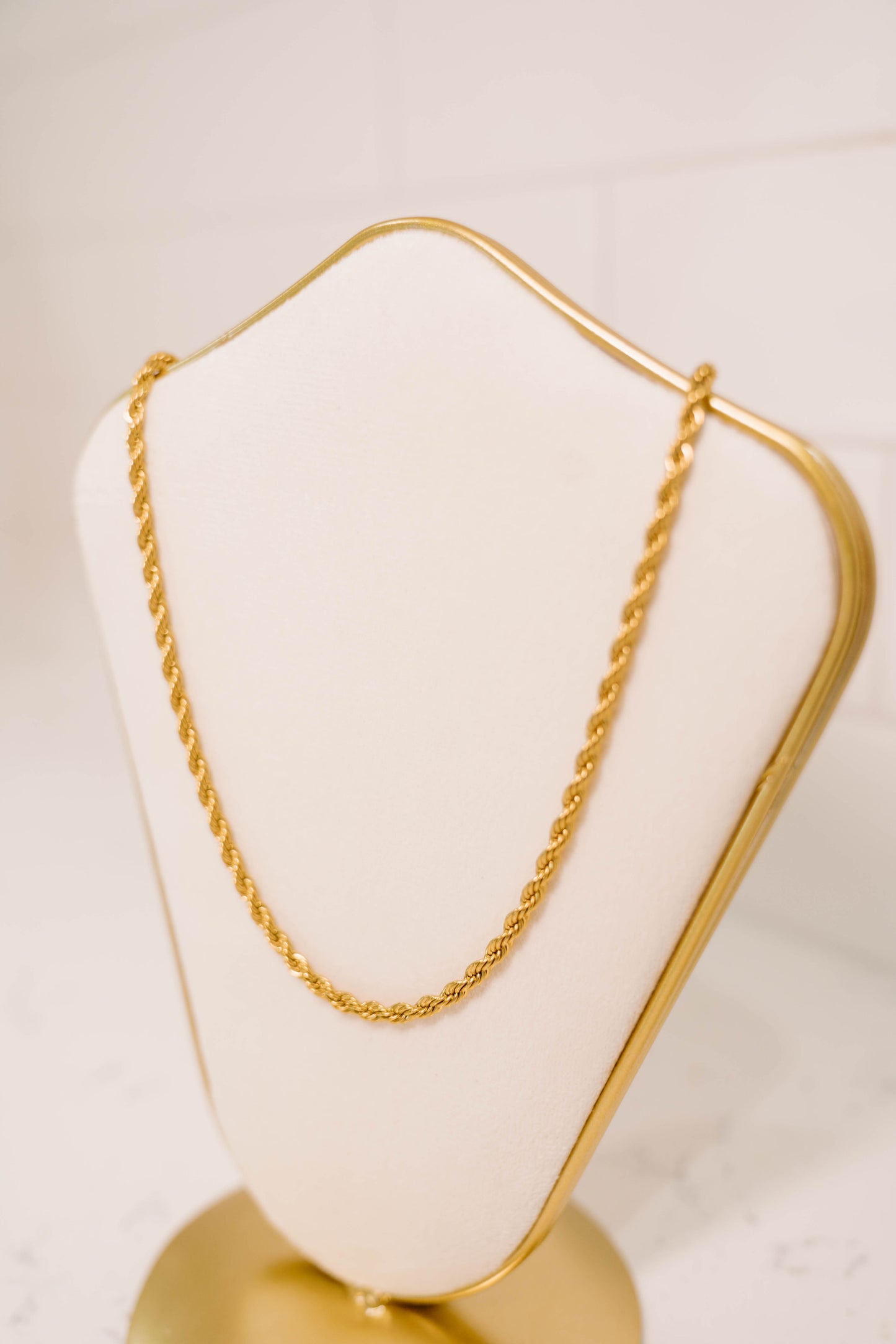 Medium Wheat Chain Necklace