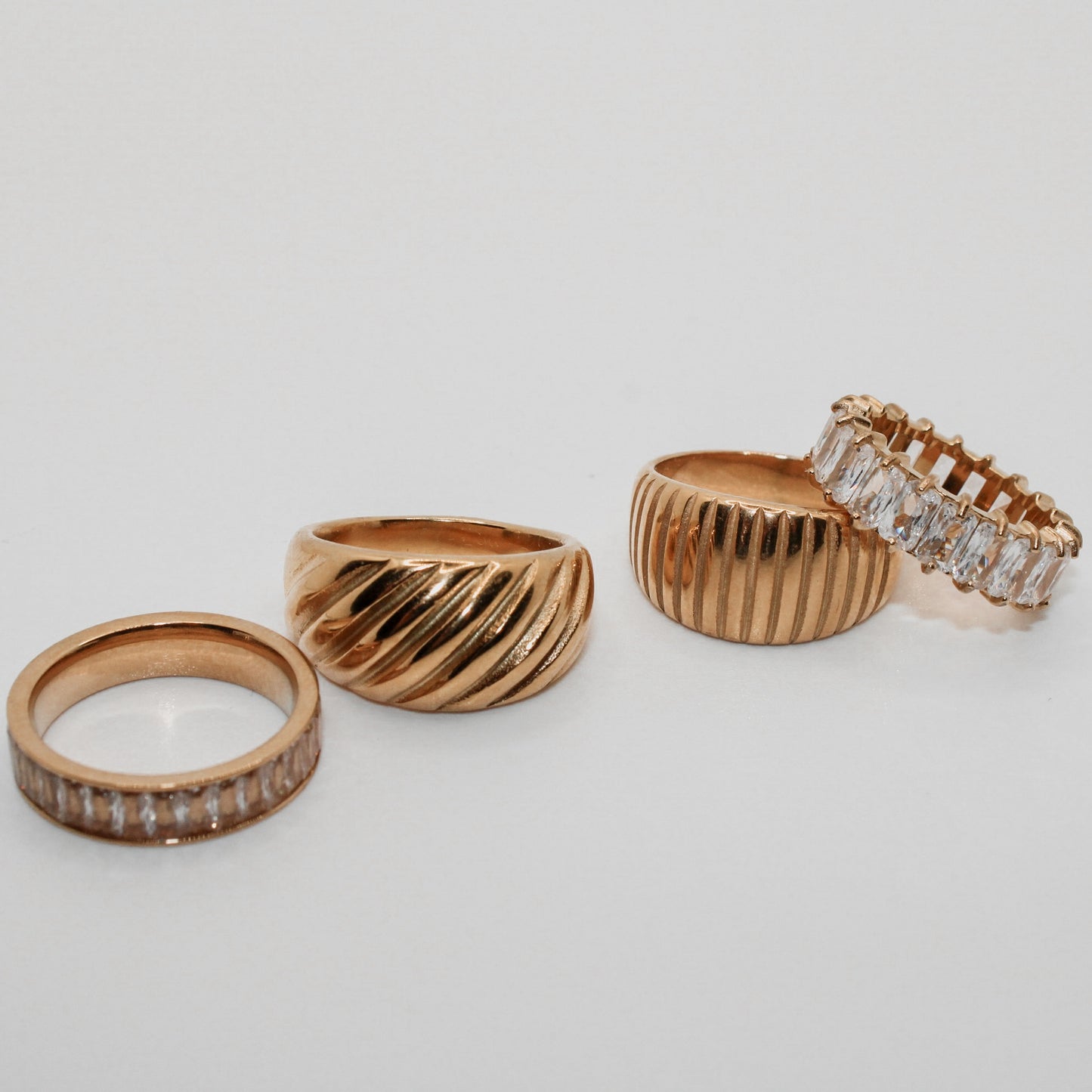 Striped Thick Ring