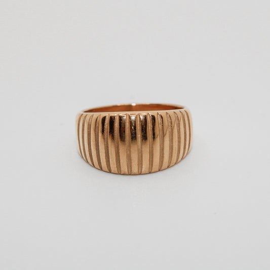Striped Thick Ring