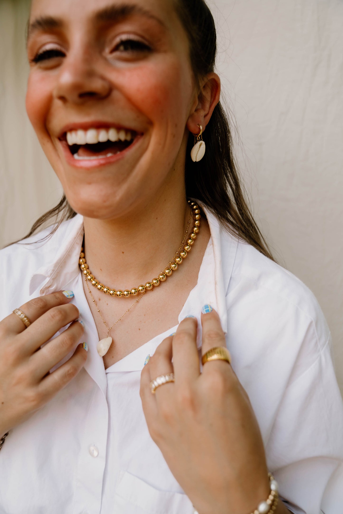 Chunky Smaller Bead Necklace