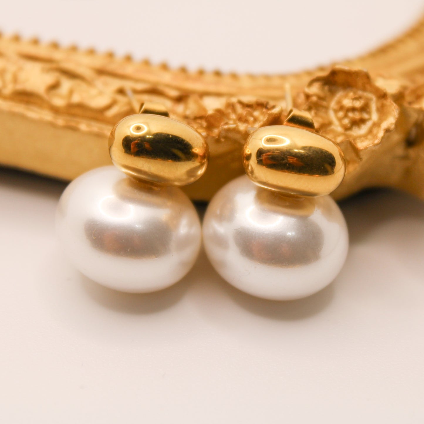 Vintage Pearl Studs