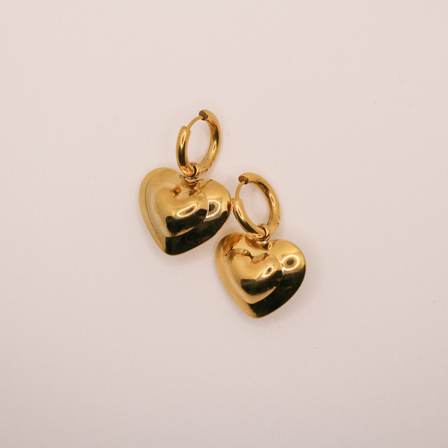 Chunky Heart Earrings