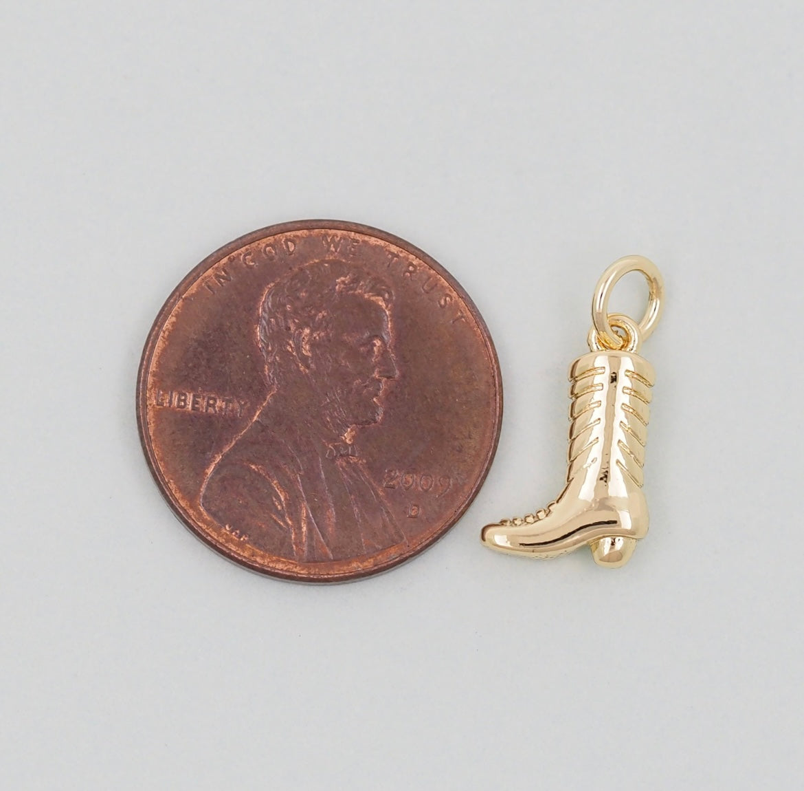 Small Cowboy Boot Charm